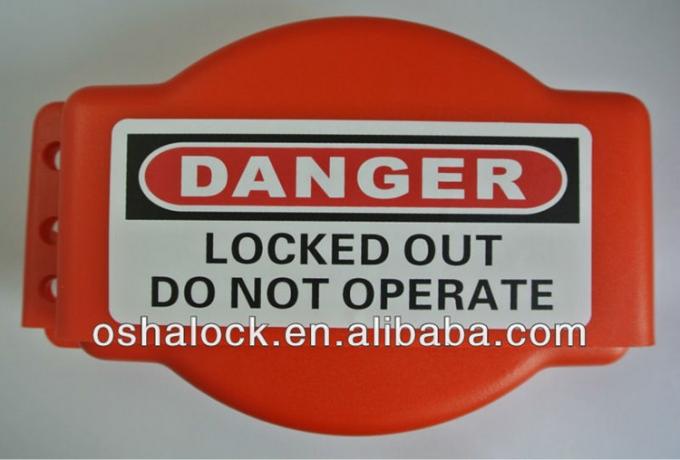 Cierre ajustable de la válvula de puerta de seguridad de la seguridad del lugar de trabajo de los dispositivos del cierre de Brady