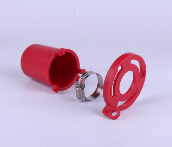 Dispositivos de Loto Tagout de la válvula del bloqueo de teclas de los dispositivos del cierre de la válvula de enchufe OSHA-V42