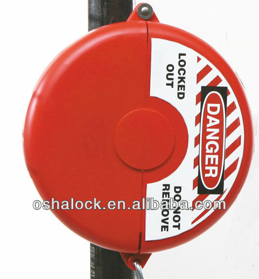 El producto más hotest que gira cierre de la válvula de puerta de la bola y seguridad estándar del tagout