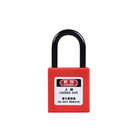 BOZZYS dia 4 mm aluminum shackle small safety  padlock with copper cylinder